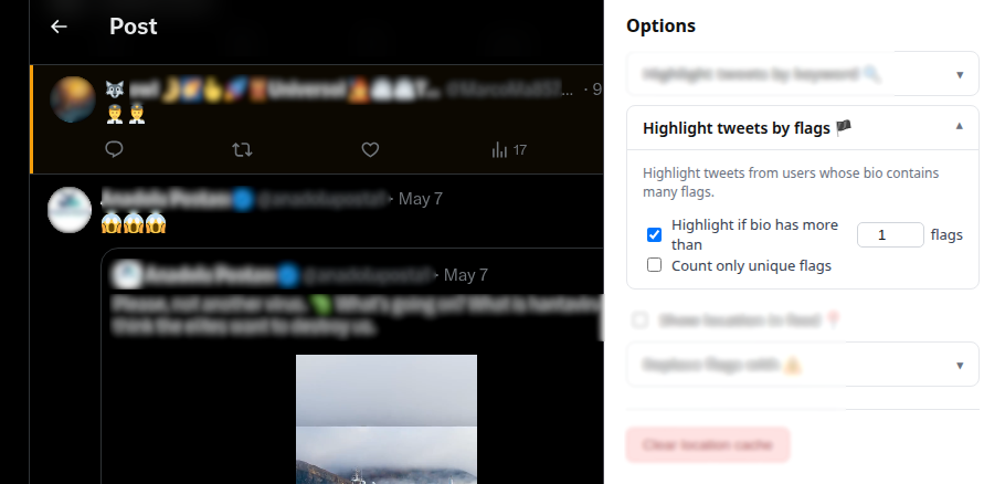 Highlight flags